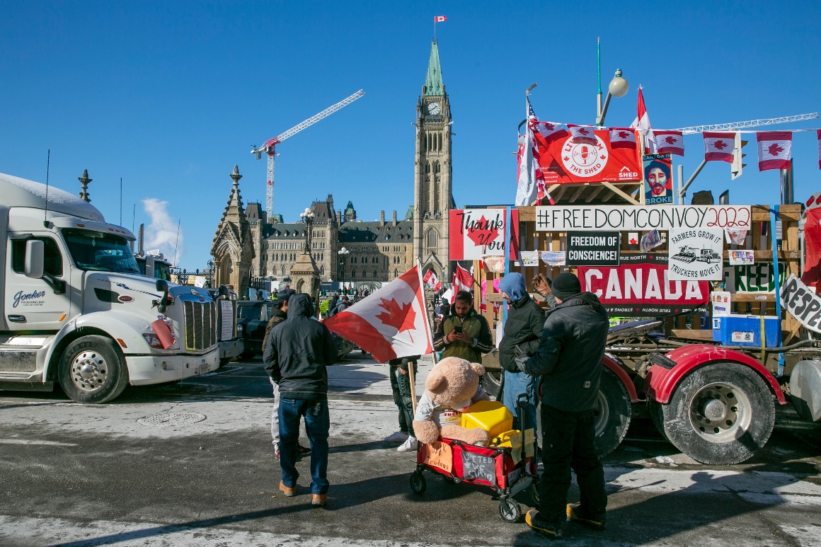 Ottawa's police chief resigns with Canada's capital overrun
by trucker protests 1