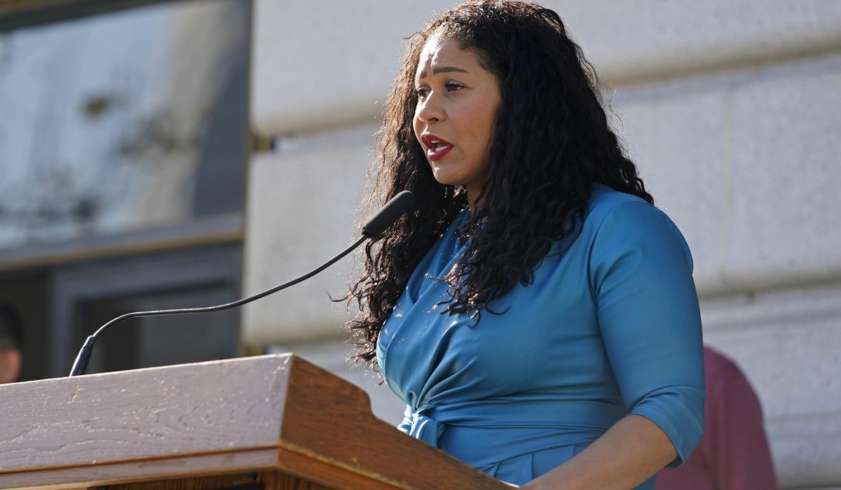 San Francisco mayor says city failed kids, should have
focused on returning to schools 1