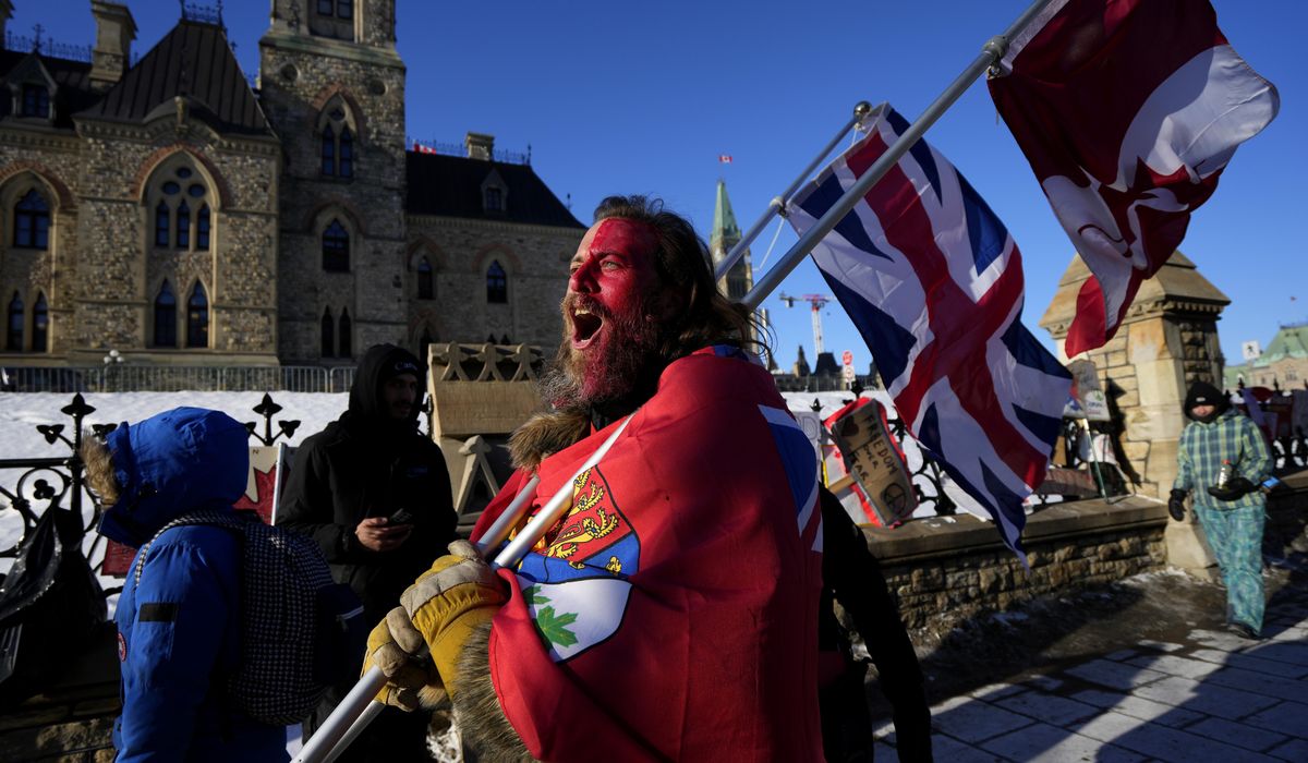 Ottawa police chief resigns amid trucker protest in
capital 1