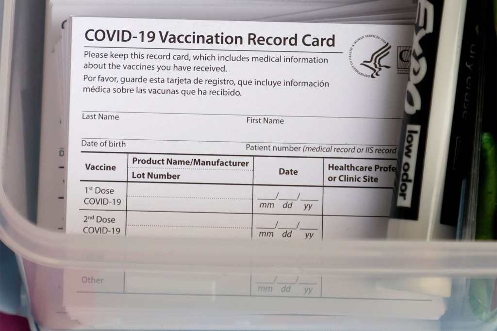 Marine reservist, who was at Capitol riot, busted in fake
COVID vax card scheme 1