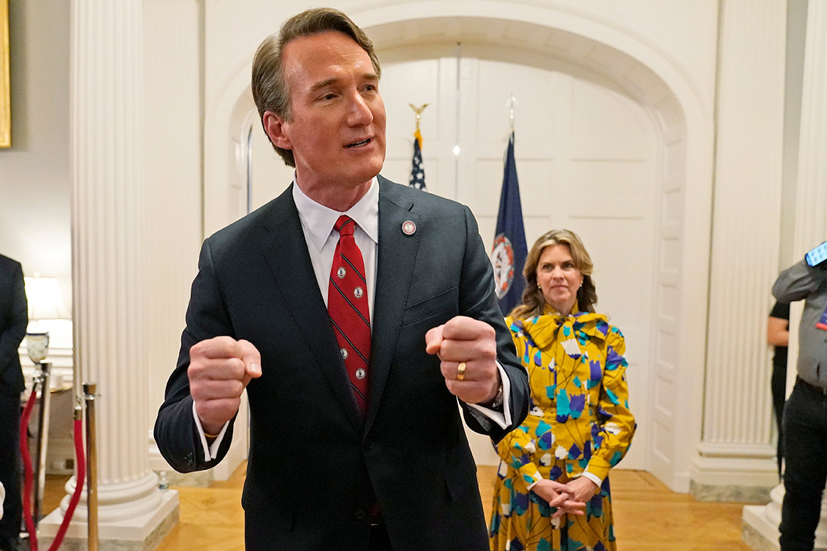 Judge rules against VA governor’s opt-out school mask
order 1