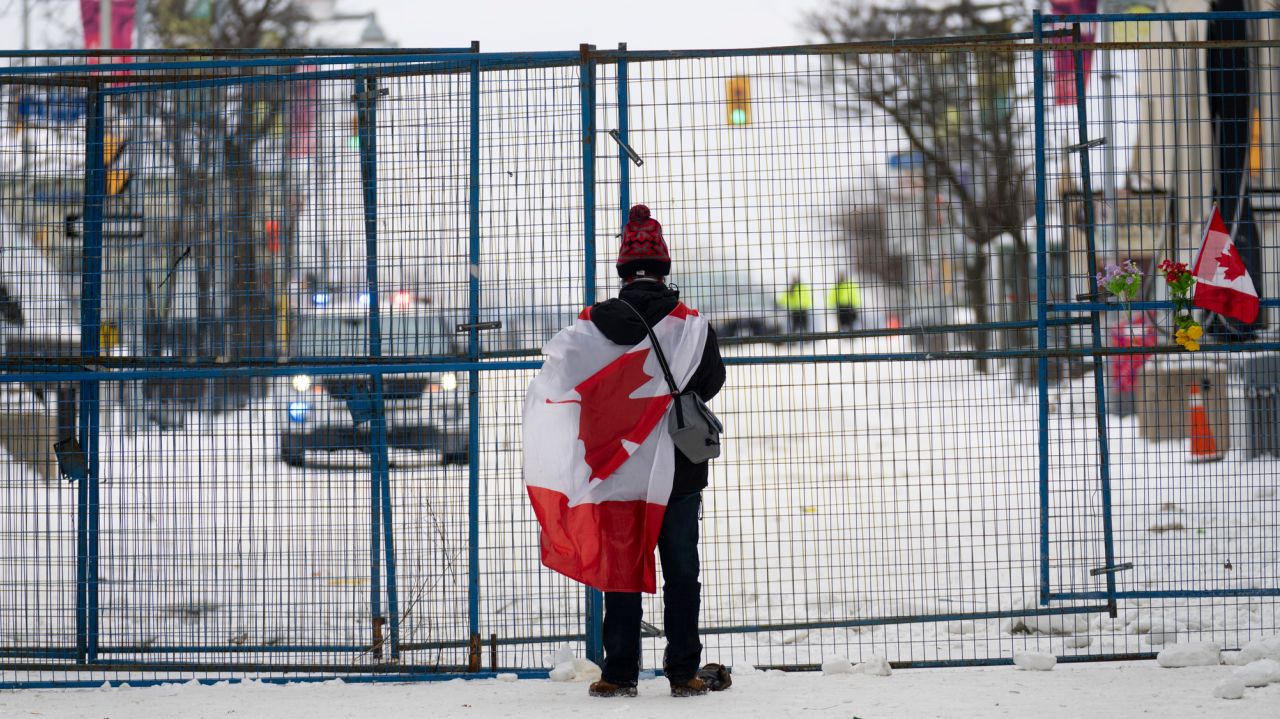 Canada's protests settle down, but could echo in
politics 1