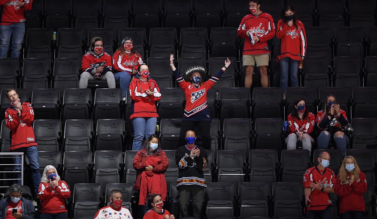 Vaccine, mask mandates to be lifted for Capitals and Wizards
games at Capital One Arena 1