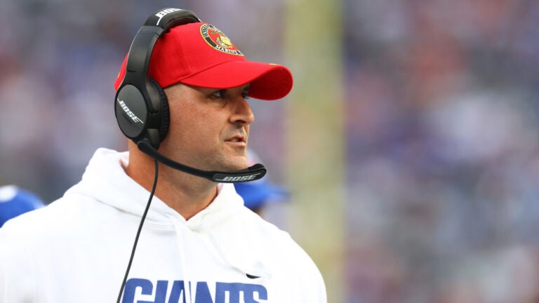 The Patriots are reportedly working on a deal to bring back
Joe Judge 1