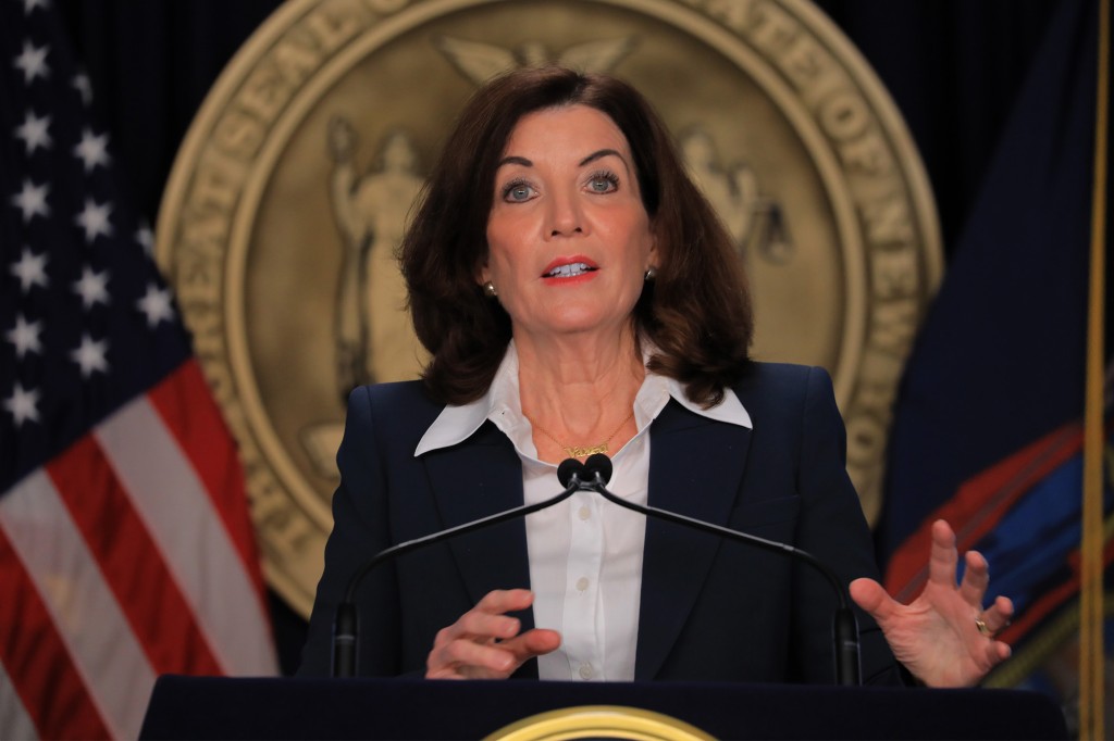 Gov. Kathy Hochul’s shameless pandering to teacher unions on
school masking 1