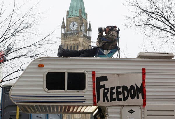 Ottawa Declares a State of Emergency Amid Trucker
Protests 1