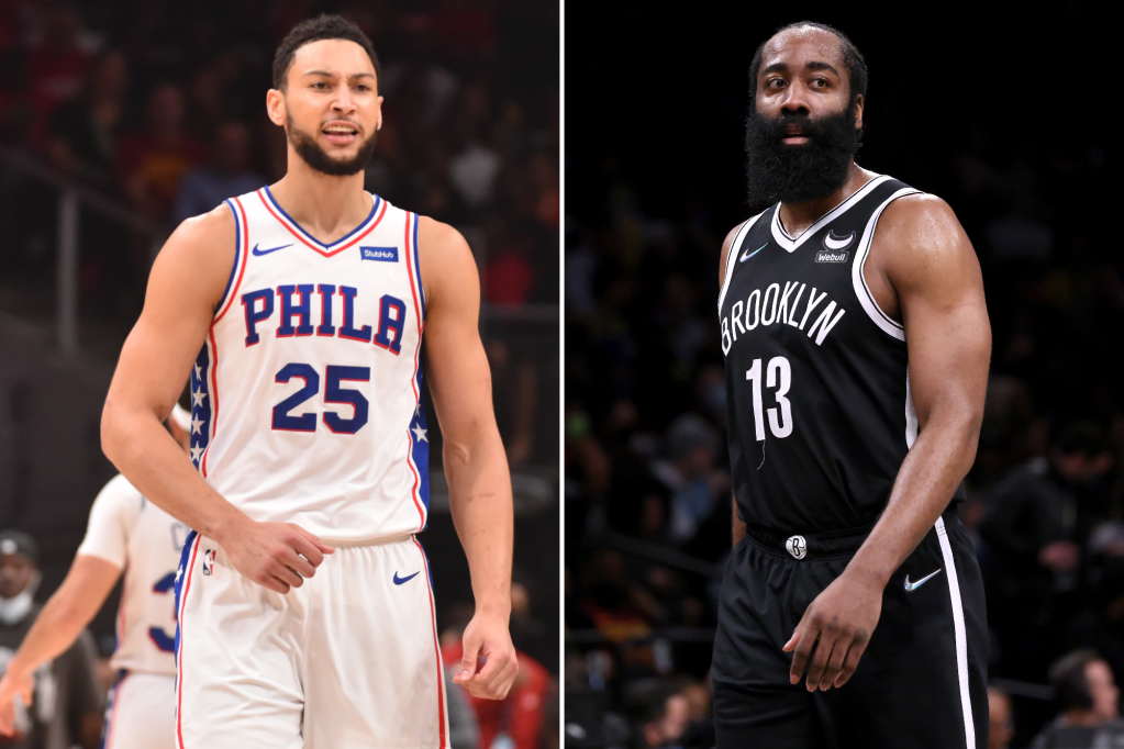 Nets could be open to James Harden-Ben Simmons blockbuster
at trade deadline 1