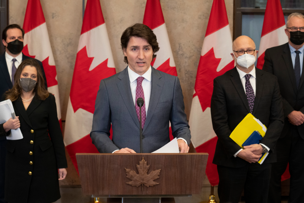 Canada’s Justin Trudeau just proved the protesting truckers
right 1