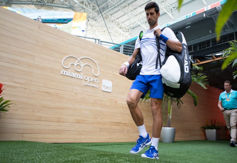 Novak Djokovic Could Return to U.S. for Miami Open Next
Month 1