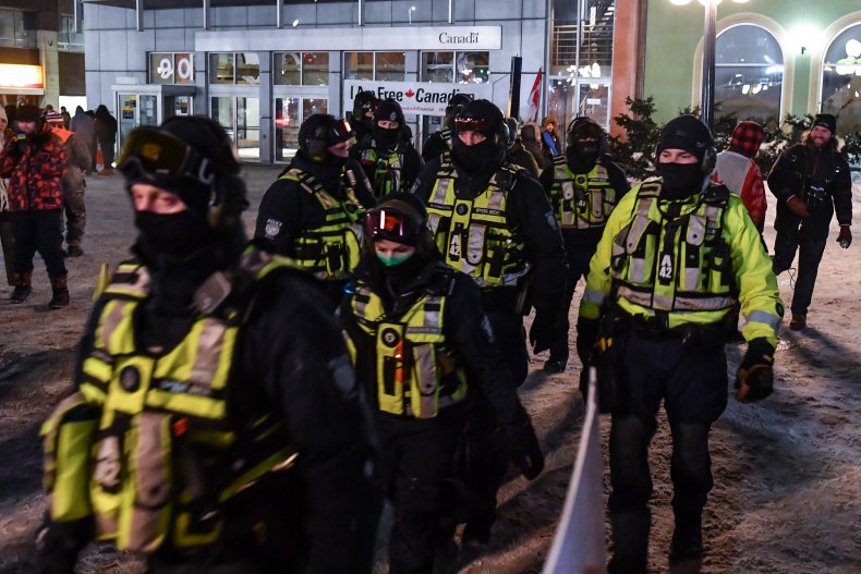Ottawa Police Seize Fuel From Truckers Amid Ongoing
Protests 1