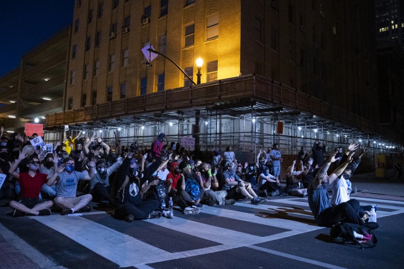 Ex-Police Officer Cory Evans Sentenced for Striking Kneeling
Protester 1