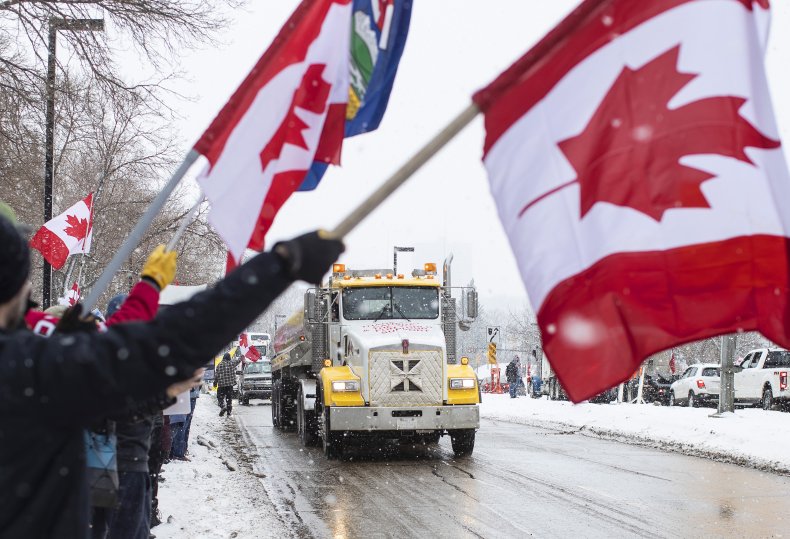 Detroit Bridge Closed for First Time in Decades Over Canada
COVID Protest 1