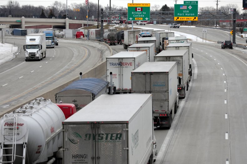 Canadian Trucker Protest Live Updates: Toyota Hit With
Shortages Amid Blockade 1