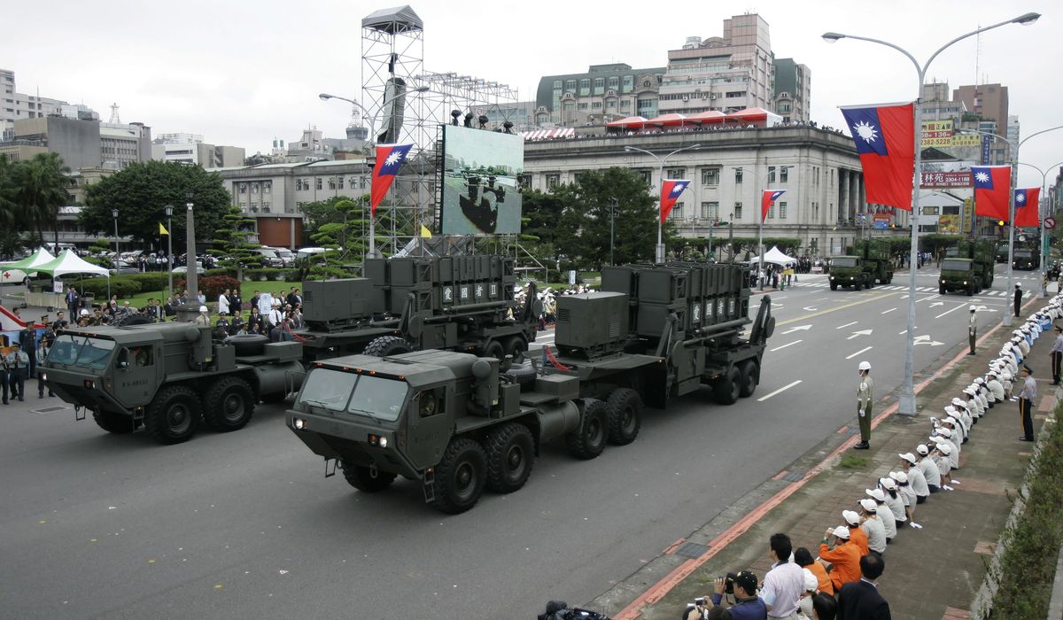 China fumes as U.S. approves $100 million Patriot missile
deal with Taiwan 1