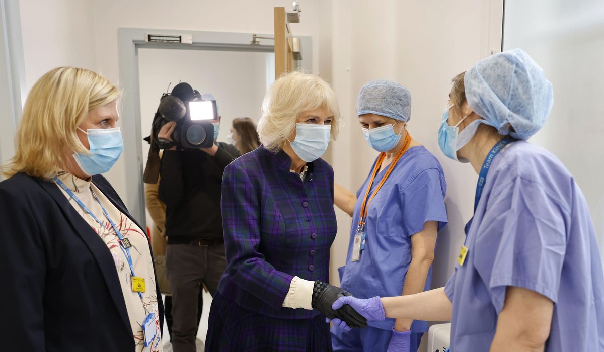 Prince Charles' wife Camilla tests positive for
COVID-19 1
