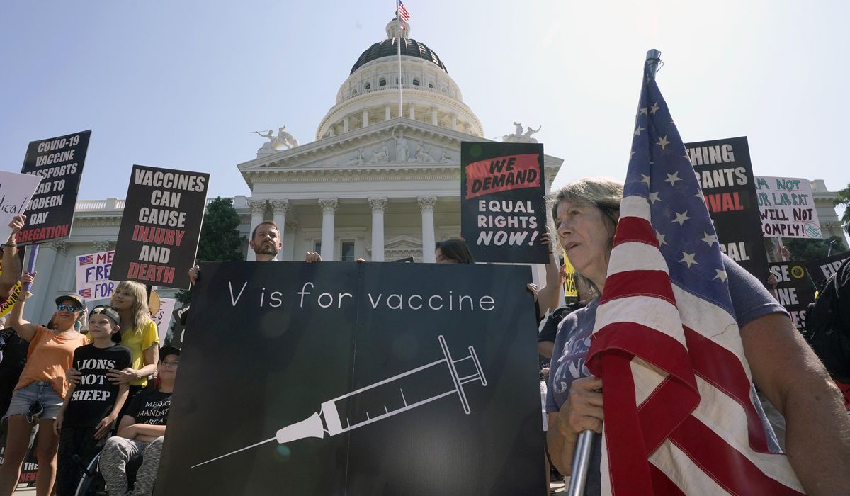 COVID-19 vaccine skepticism remains despite scientists'
efforts to dash outlandish claims 1