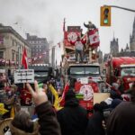 Canadian police start arresting protesters in Ottawa 14