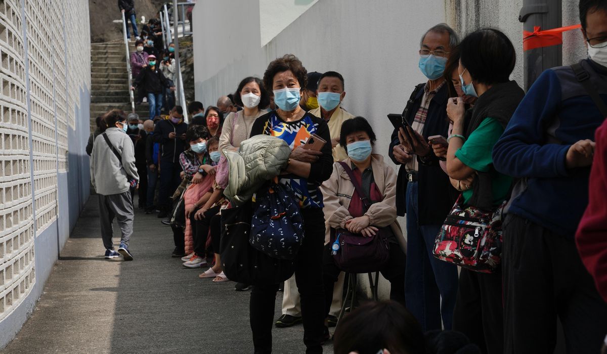 China's leader Xi Jinping urges Hong Kong to get control as
COVID-19 cases surge 1