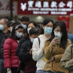 Hong Kong reports over 1,000 COVID-19 cases, first deaths in
six months 7