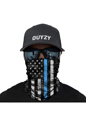 OUYZY Neck Gaiter Face Mask Scarf Cover Sun Bandanas for Men Breathable Fishing