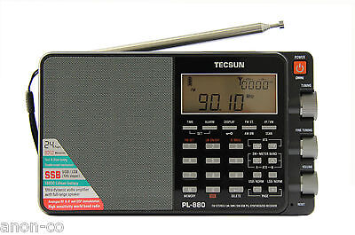 TECSUN PL-880 PLL Triple Conversion AM/FM/LW/SW SSB Radio 8820 firmware