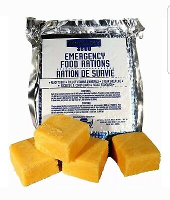 Mainstay 3600 Calorie Bar Emergency Food Supply by SOS Food Lab Expires 02/28/30