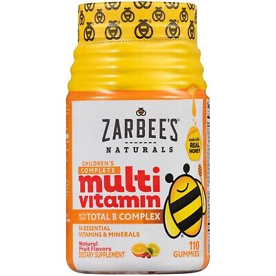 Zarbee's Naturals Children's Natural Fruit Complete Multivitamin Gummies 110 Ct.