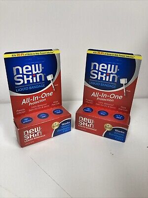 2 Pack New-Skin Liquid Bandage - 1 oz Each New Exp 08/25