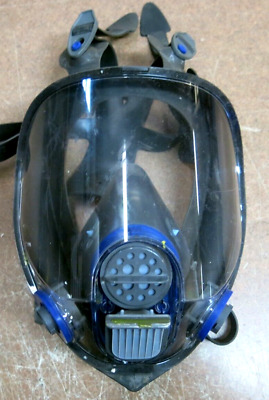 3M FF-402 Medium Full Face Mask (Missing Front Plastic Cover