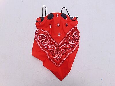 ATV Tek Pro Series Rider Bandana Dust Mask Red BDMRED