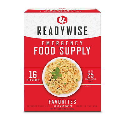Emergency Survival Food Supply 16 Servings Creamy Pasta Vegetable Cheesy Lasagna