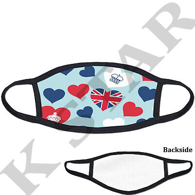 Face Masks Protective Covering Mouth Masks Washable Reusable Breathable Gym UK