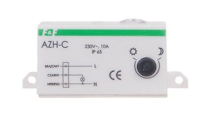 F&F mini Dämmerungsschalter AZH-C 230V AC IP65 10A Beleuchtung Leuchtmittel