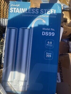 Frizzlife DS99 Dual Countertop Water Filter System, 8 Stage Filtration