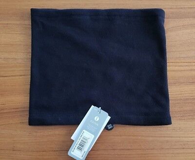 Igloos Youth Boys Girls Kids Fleece Neck Warmer BLACK Gaiter Tube Scarf #128918