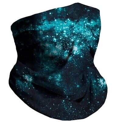 Into the Am Multi-Functional Face Cover Seamless Neck Gaiter, Team Electric
