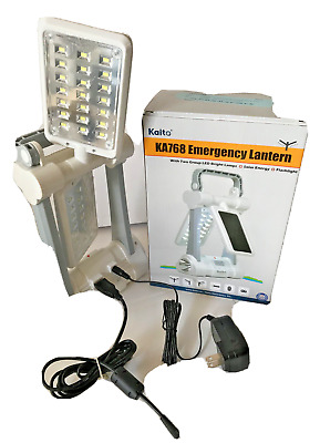 Kaito KA768 Emergency Lantern & Flashlight - SOLAR POWERED!