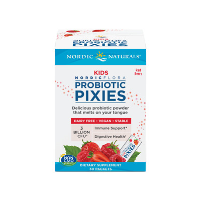 Kids Nordic Flora Probiotic Pixies Berry 30 Packets by Nordic Naturals, Brand