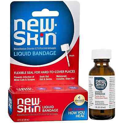 New-Skin Liquid Bandage 1 OZ EXP 09/26 SEALED