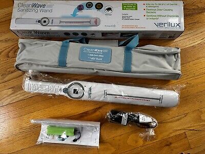 New-VERILUX CleanWave Household Sanitizing Wand VH01, Great For Travel