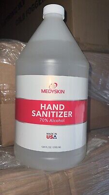 One 1 Gallon Germ Hand Sanitizer Gel 70% Alcohol | Pump | Refill 