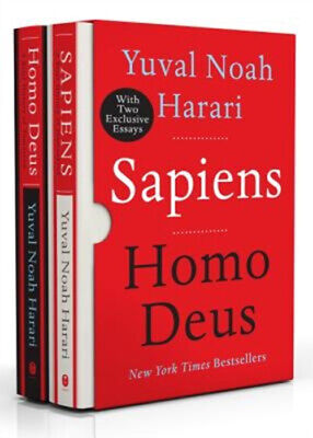 Sapiens/Homo Deus box set Hardcover Yuval Noah Harari