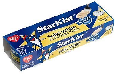 Starkist Solid White Albacore Tuna in Water, 3-Count, 3 Ounce