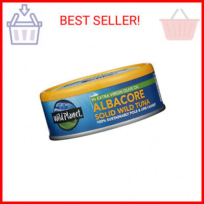Wild Planet Wild Albacore Tuna in Extra Virgin Olive Oil, 5 oz
