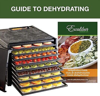 *1-Pack* Excalibur America's Best 9-Tray Electric Food Dehydrator Black 3900B