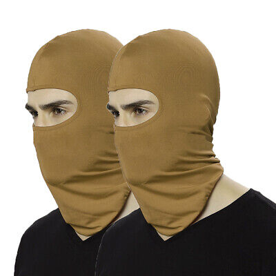 3 Pack Tactical Lightweight Mask Balaclava Ski Full Face Mask Motorcycle Sun Hat