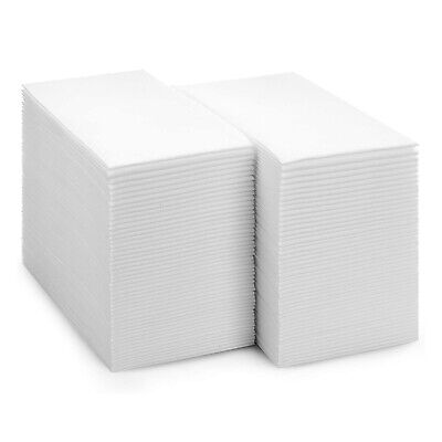 420 Pack Disposable Paper Napkins Soft Napkins 1-Ply White Paper Hand Towels