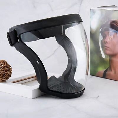 Anti-fog Shield Safety Full Face Super Protective Head Cover Transparent Mask US
