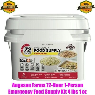 Augason Farms 72-Hour 1-Person Emergency Food Supply Kit 4 lbs 1 oz