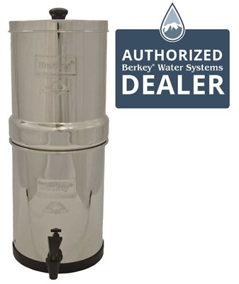 Berkey Travel Water System Blemished~With 2 Brand New Ceramic Filters